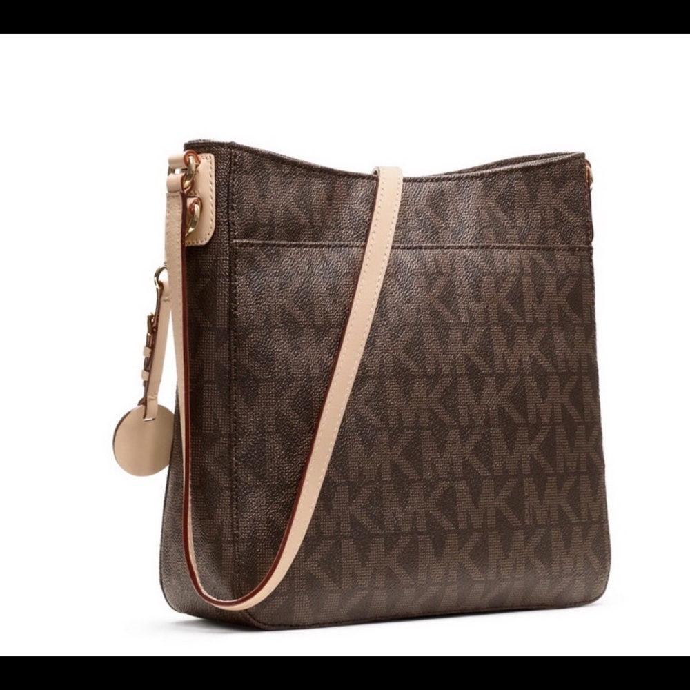 Authentic Michael Kors 3 piece jet Tote set. - Picture 3 of 8